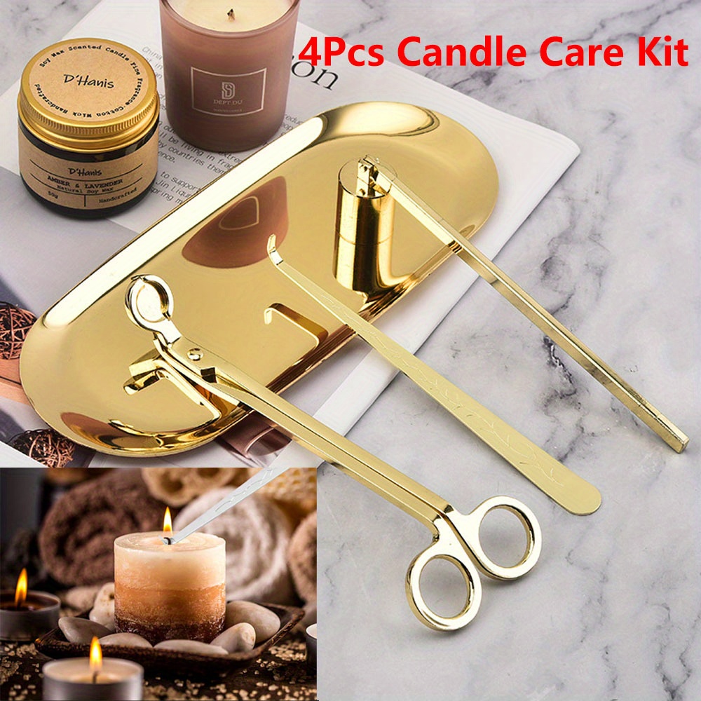 Candle Making Supplies Online - 4 Buah/Set Kit Perawatan Lilin Mewah