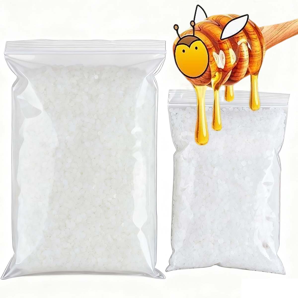 Candle Making Supplies For Beginners - 200g-1000g Lilin Lebah Putih Murni Alami
