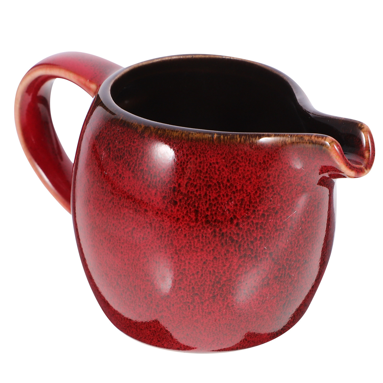 Pour Spout Pitcher - Cangkir Susu Keramik Gaya Eropa dengan