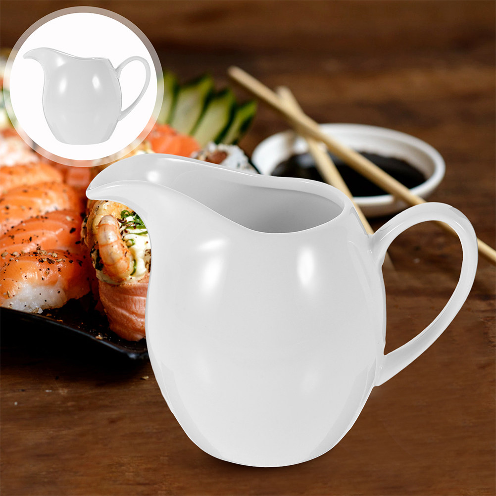2 Buah Jug Susu Keramik, Pitch - Pour Spout Pitcher ulasan dan harga