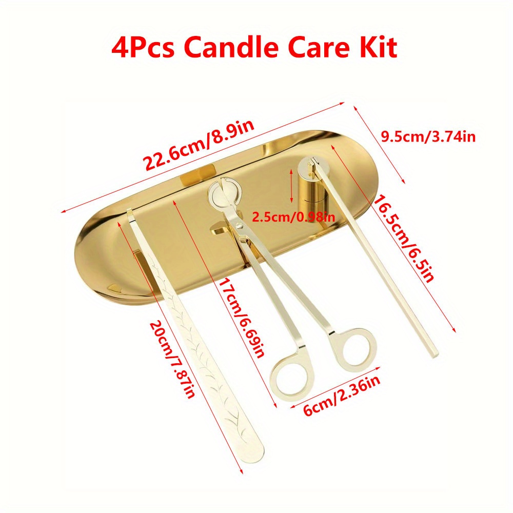 4 Buah/Set Kit Perawatan Lilin - Candle Making Supplies Online ulasan dan harga