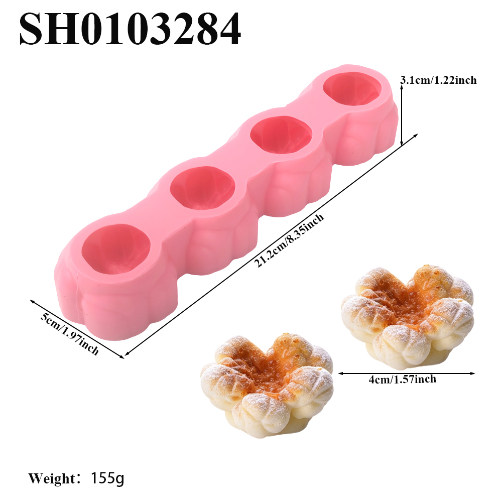 Cetakan Kue Silikon 1 atau 4 S - Candle Making Supplies Online ulasan dan harga