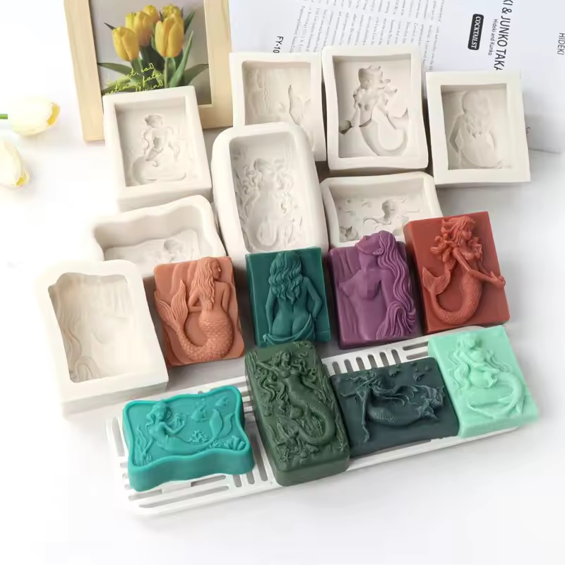 Cetakan Lilin Putri Duyung 3D  - Candle Making Supplies For Beginners ulasan dan harga
