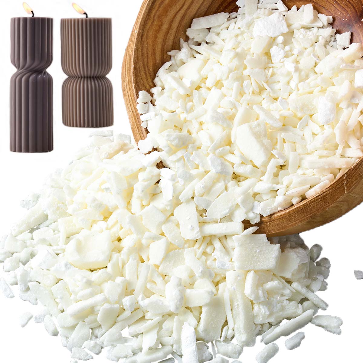 1 Pon Lilin Kedelai Putih Murn - Candle Making Supplies Online ulasan dan harga