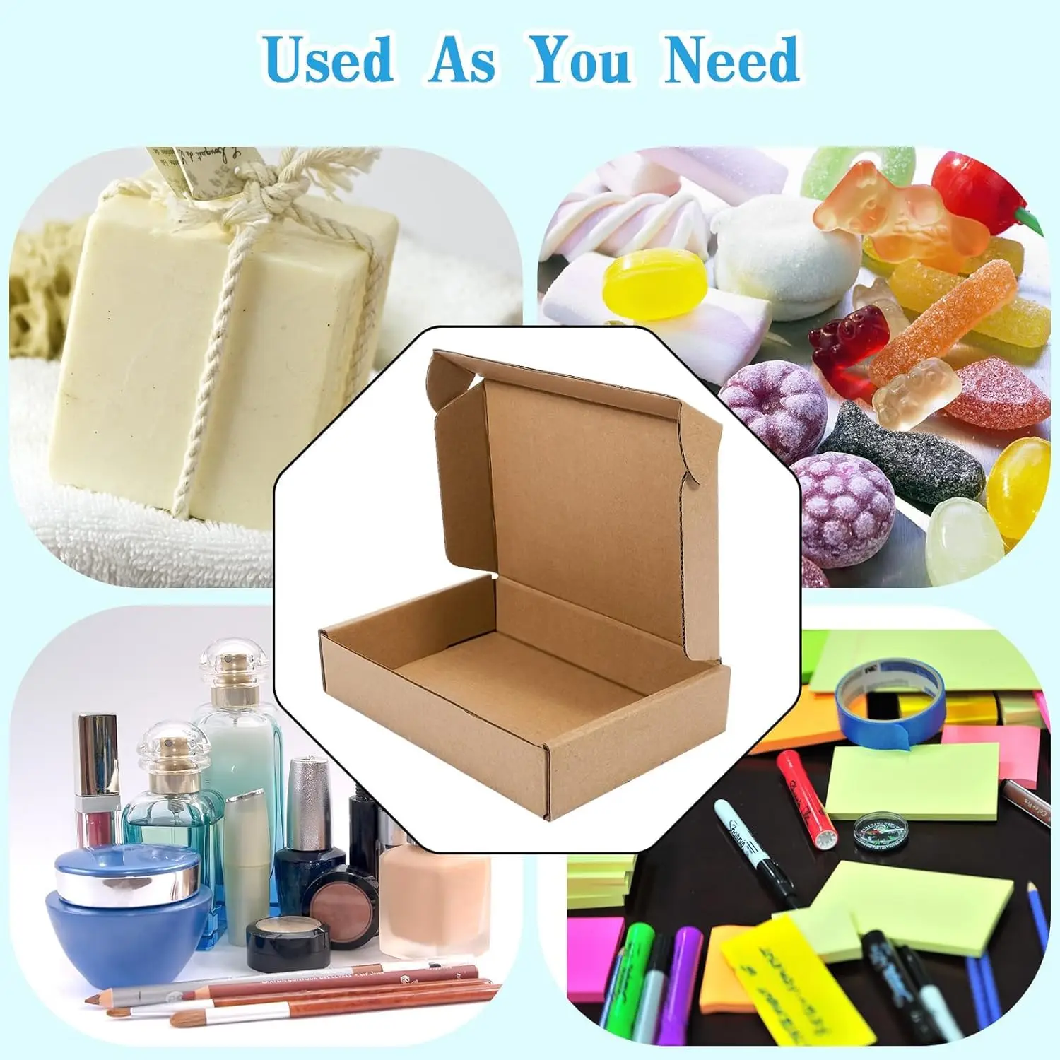 10/20 Buah Kotak Pengiriman Be - Kraft Paper Box ulasan dan harga