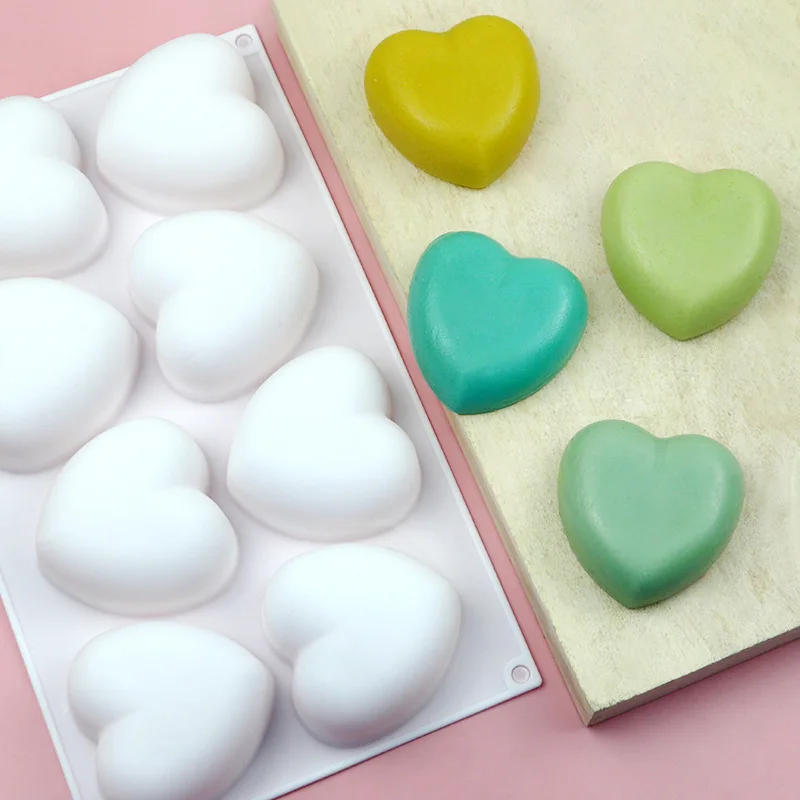Love Heart cetakan sabun silik - Candle Making Supplies Online ulasan dan harga