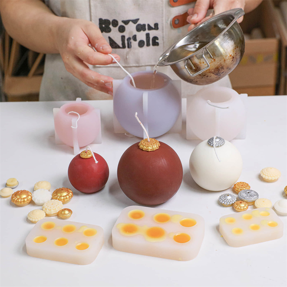 Cetakan Lilin Natal Nicole Ben - Candle Making Supplies For Beginners ulasan dan harga