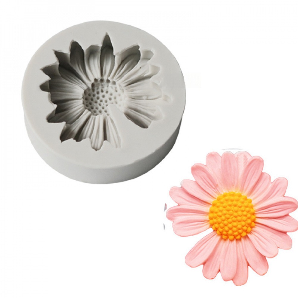 Cetakan Bunga Daisy 3D Cetakan - Candle Making Supplies Online ulasan dan harga