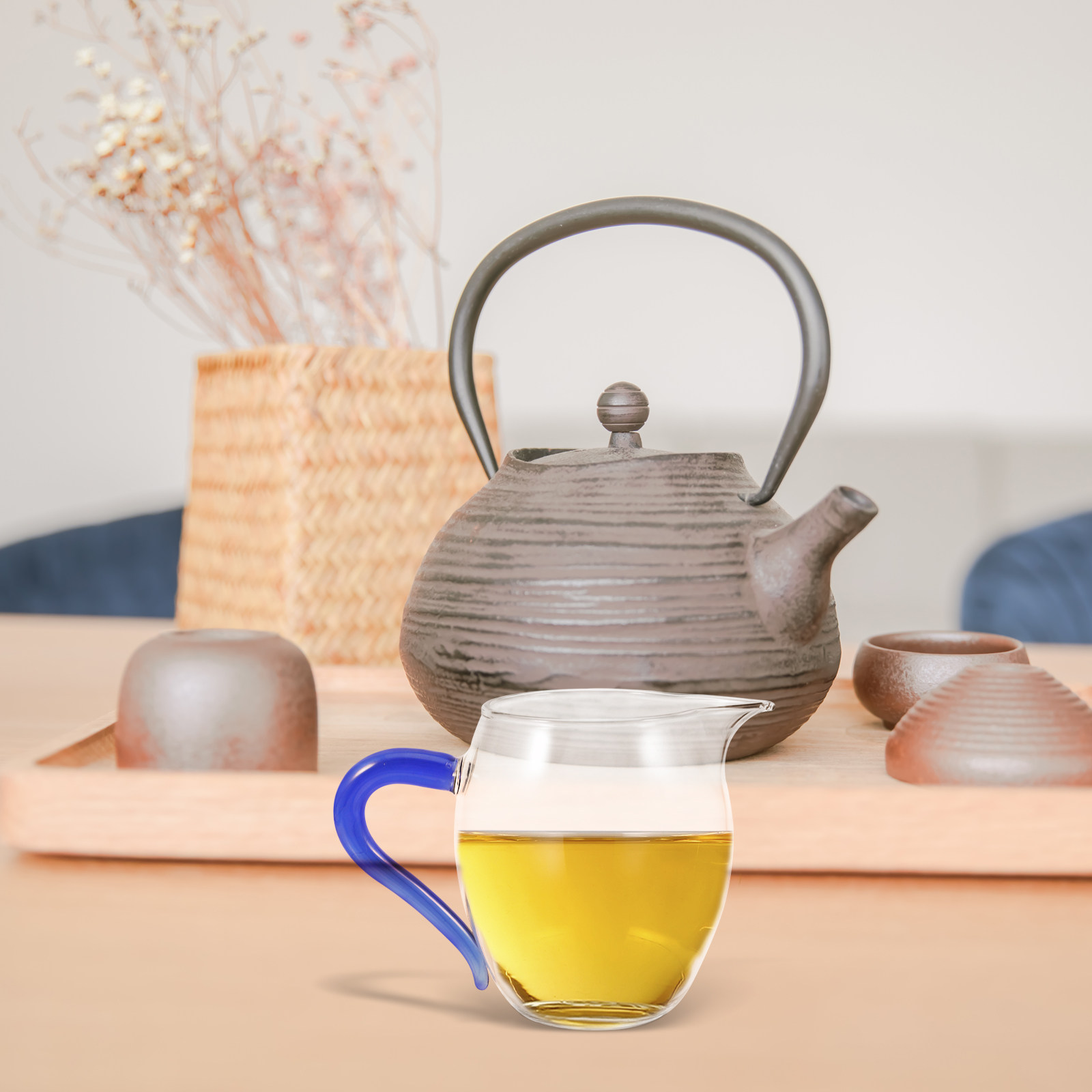 Cangkir Teh Kaca Premium Tebal - Pour Spout Pitcher ulasan dan harga