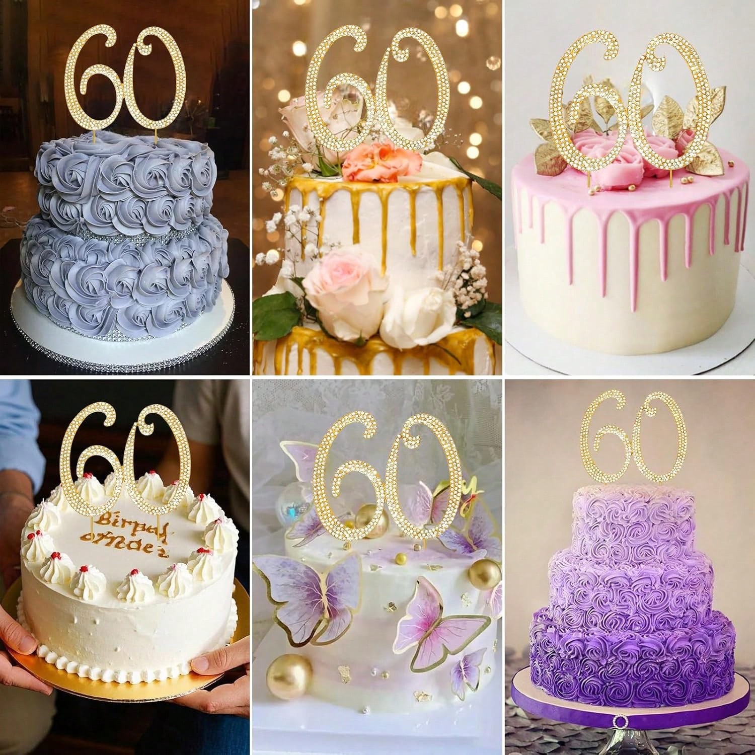 Topper Kue Angka Berlian Imita - Candle Making Supplies Online ulasan dan harga