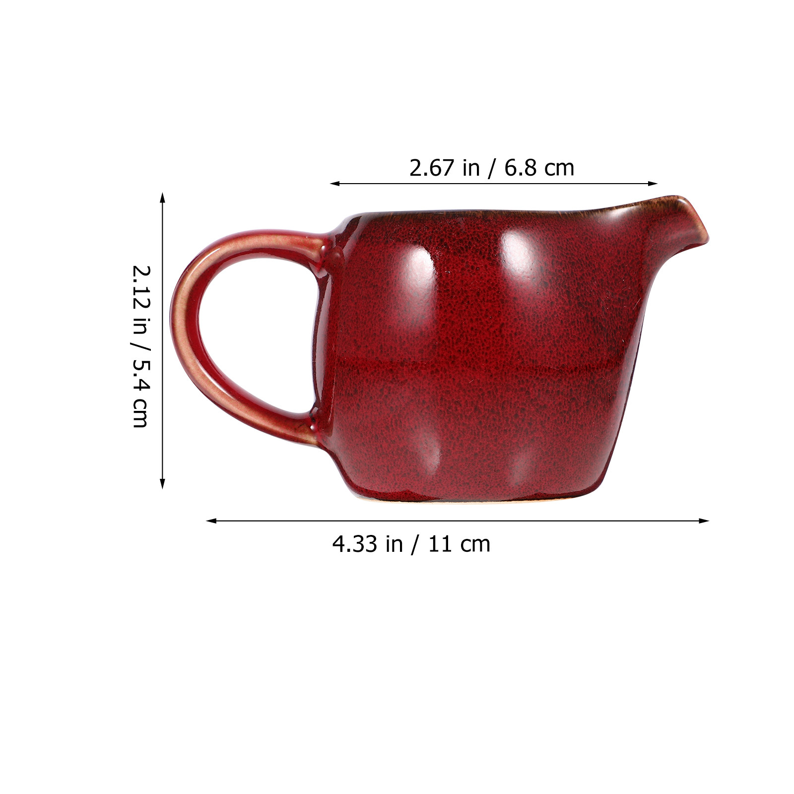 Cangkir Susu Keramik Gaya Erop - Pour Spout Pitcher ulasan dan harga