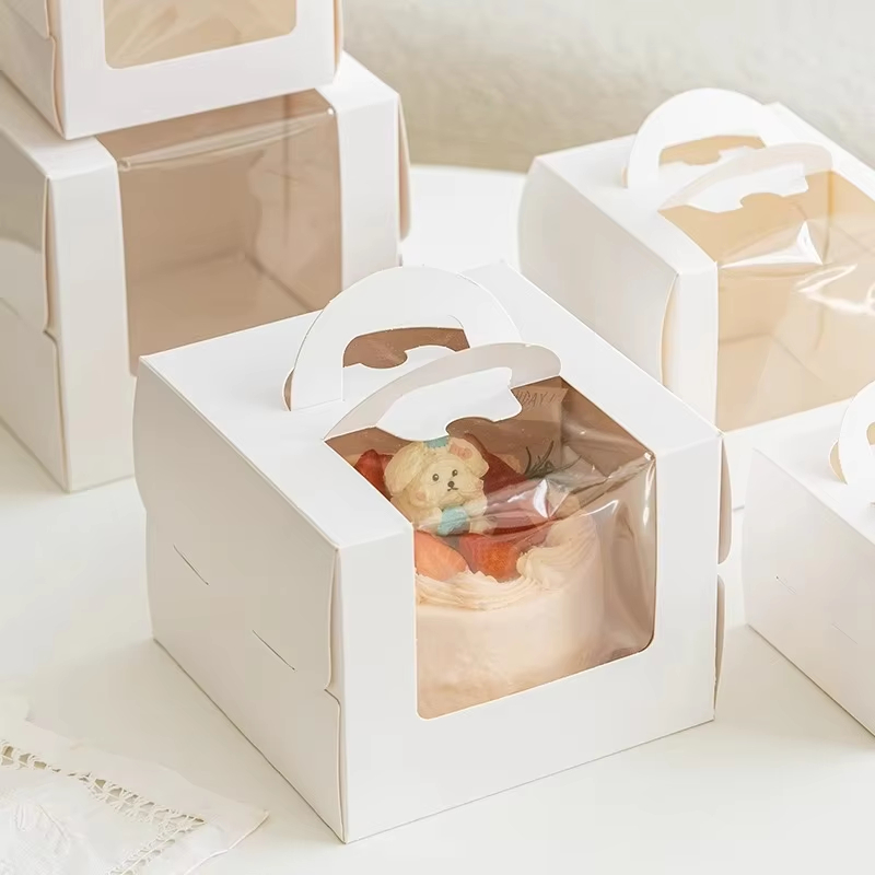 Kotak kemasan kue 4 inci, kota - Kraft Paper Box ulasan dan harga