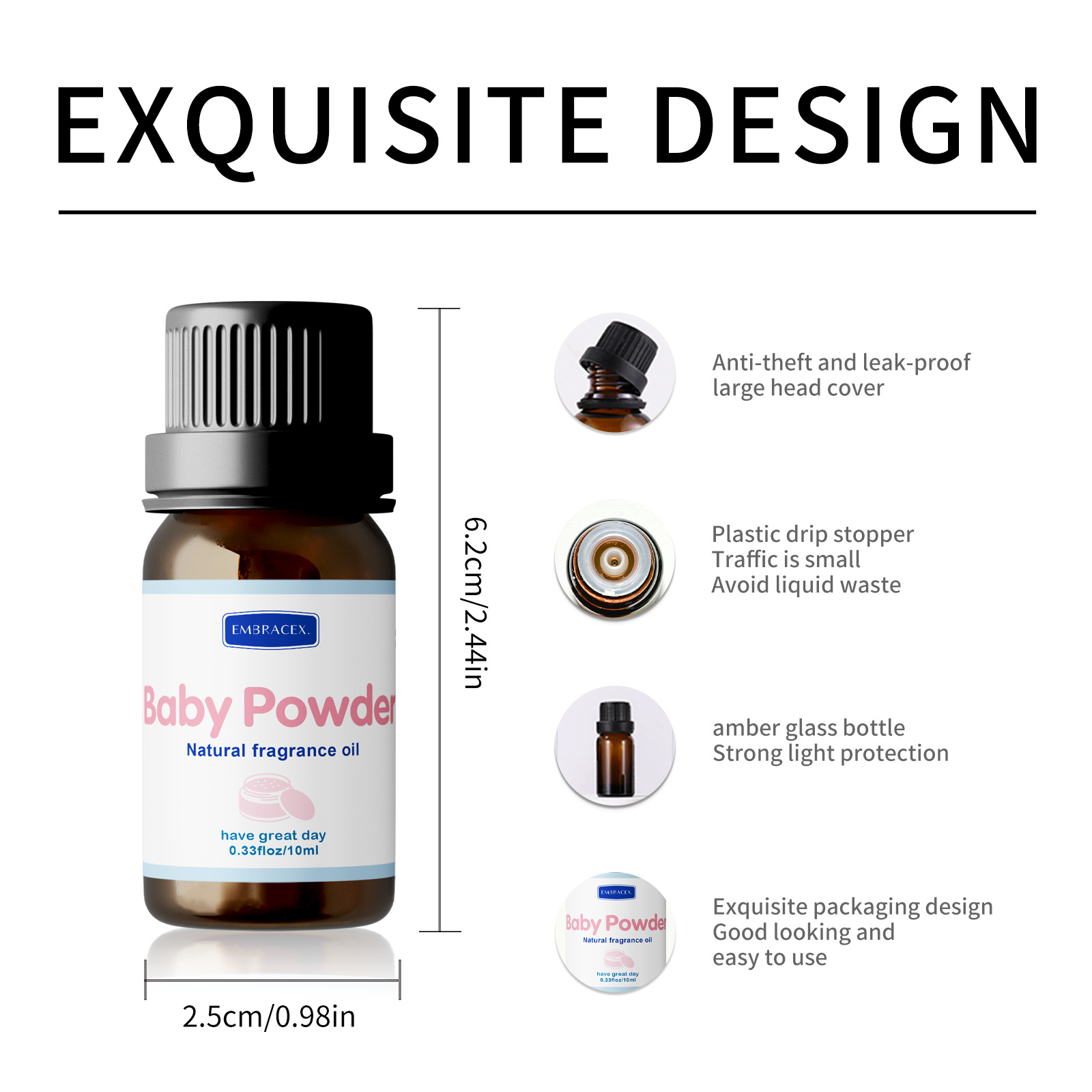 10ml Minyak Wangi Bedak Bayi,  - Fragrance Oil 10Ml ulasan dan harga