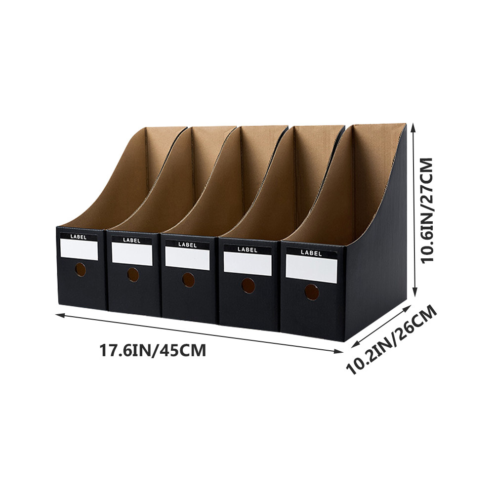 5Pcs Kotak Penyimpanan File De - Kraft Paper Box ulasan dan harga
